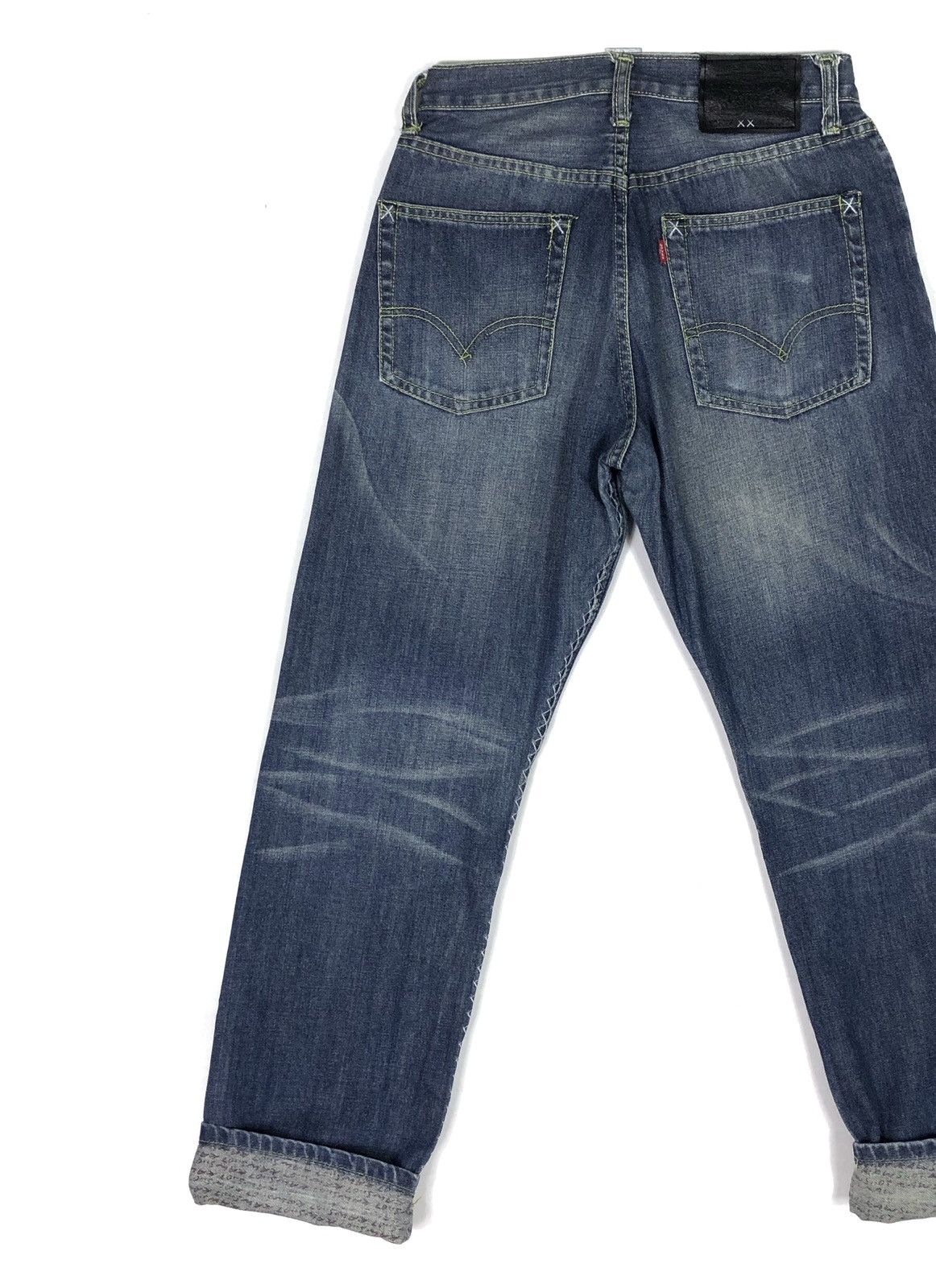 RARE🔥2007 LEVIS X KAWS X ORIGINAL FAKE LOT 502 JEANS