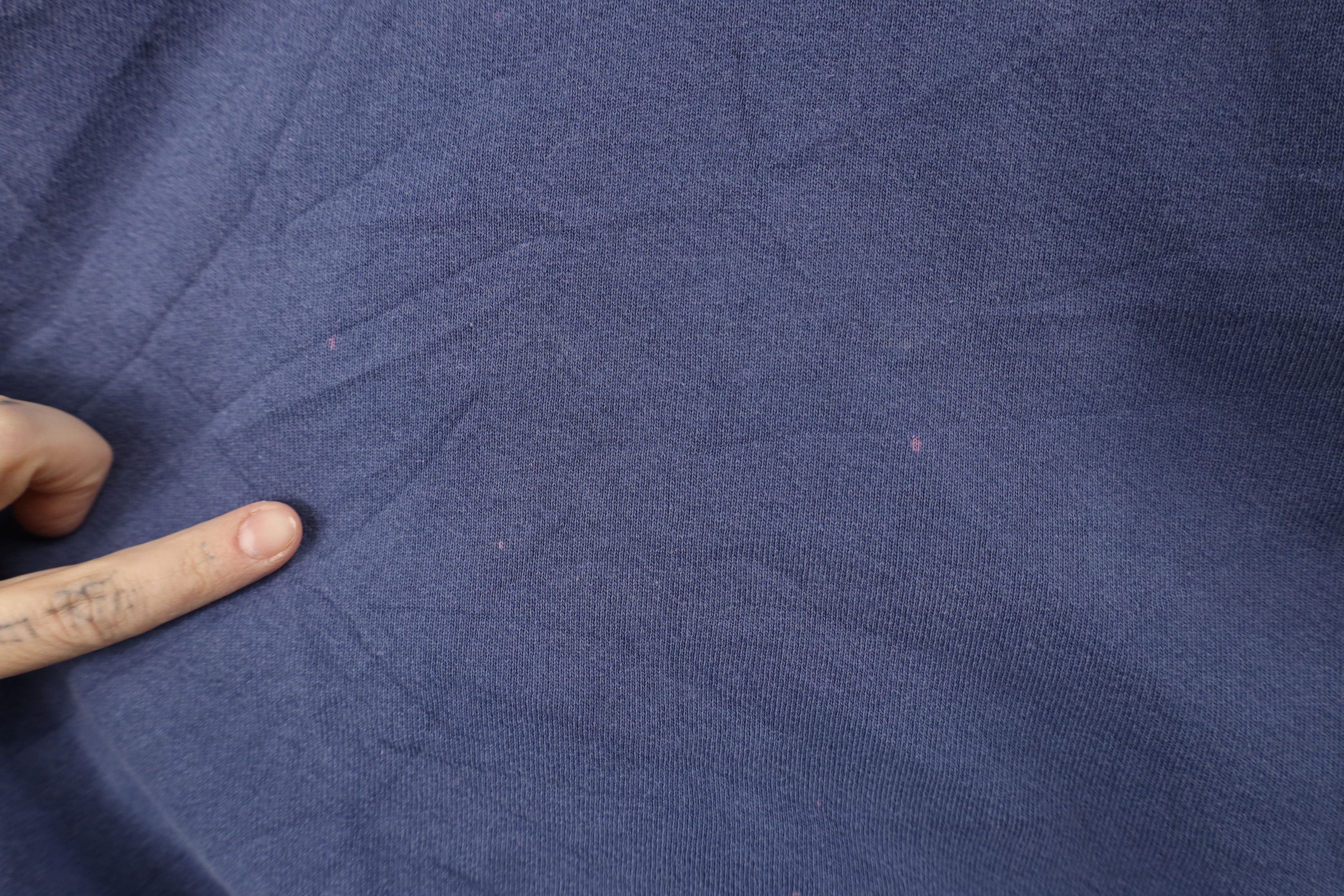 Russell Athletic × Vintage Vintage 90s Russell Athletic Faded Blank Sweatshirt Blue USA Size US L / EU 52-54 / 3 - 4 Thumbnail