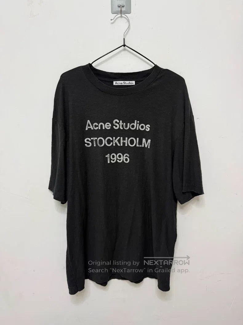 Acne Studios Acne Studios 1996 series black short-sleeve T-shirt Size US M / EU 48-50 / 2 - 1 Thumbnail