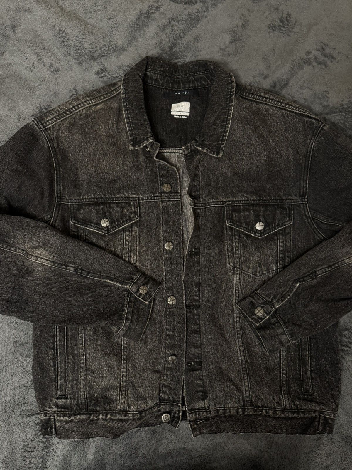 Ksubi Ksubi Black Denim Jacket Size US XL / EU 56 / 4 - 1 Thumbnail
