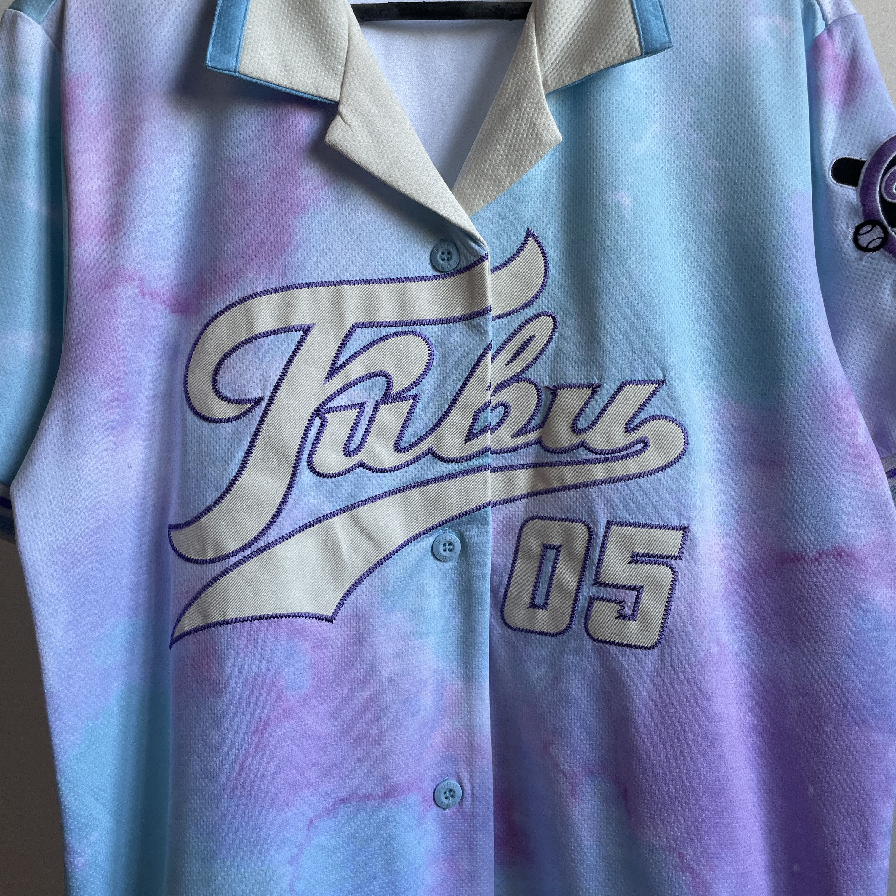 Fubu Fubu Tie Dye Baseball Jersey Size M Size US M / EU 48-50 / 2 - 6 Thumbnail