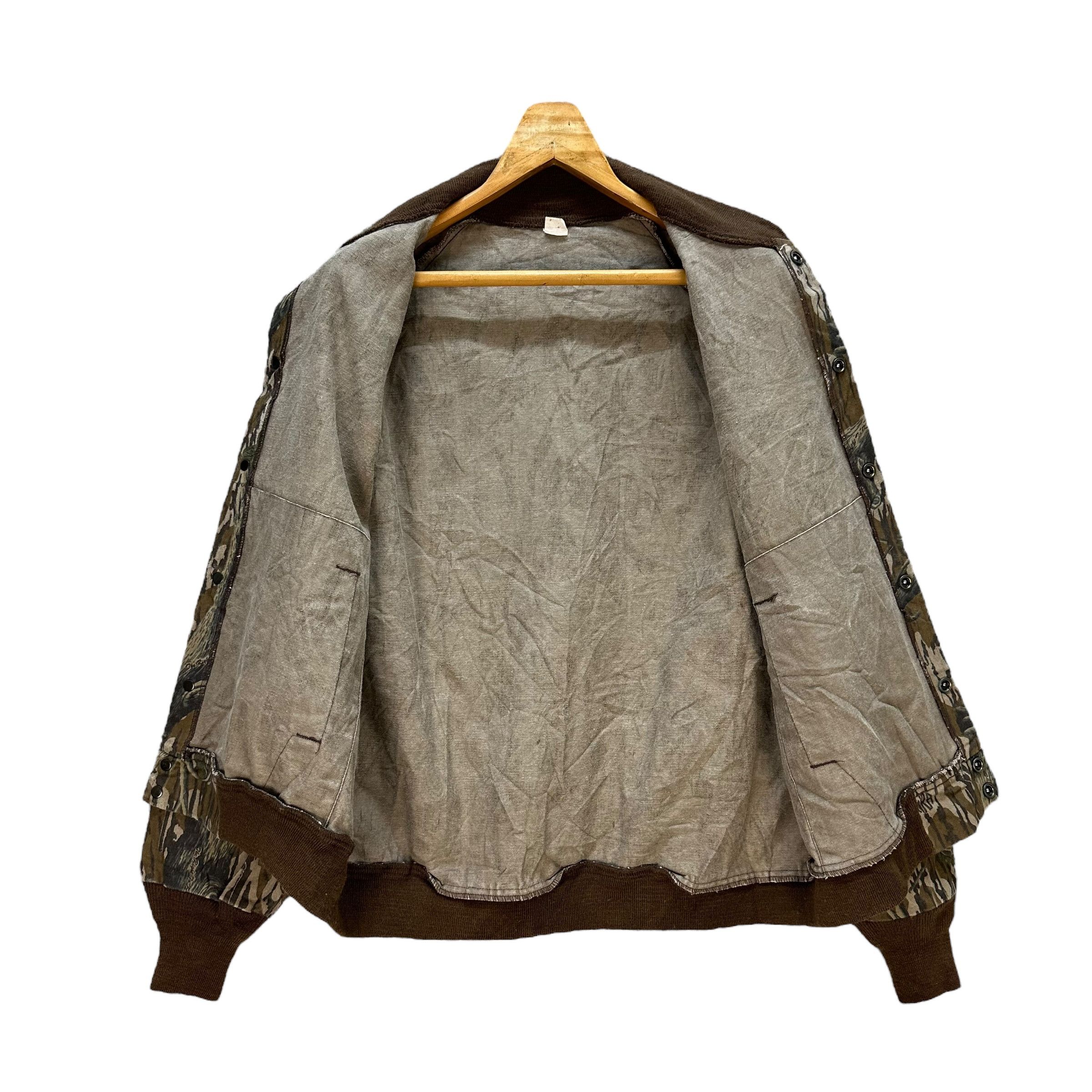 Mossy Oaks 70’s MOSSY OAK Realtree Hunting Bomber Jacket #A46-1080 Size US M / EU 48-50 / 2 - 7 Thumbnail