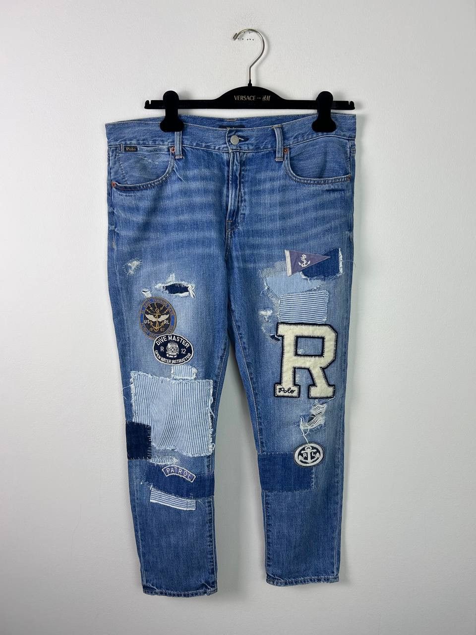 Polo Ralph Lauren Astor Boyfriend Patchwork shops Jeans