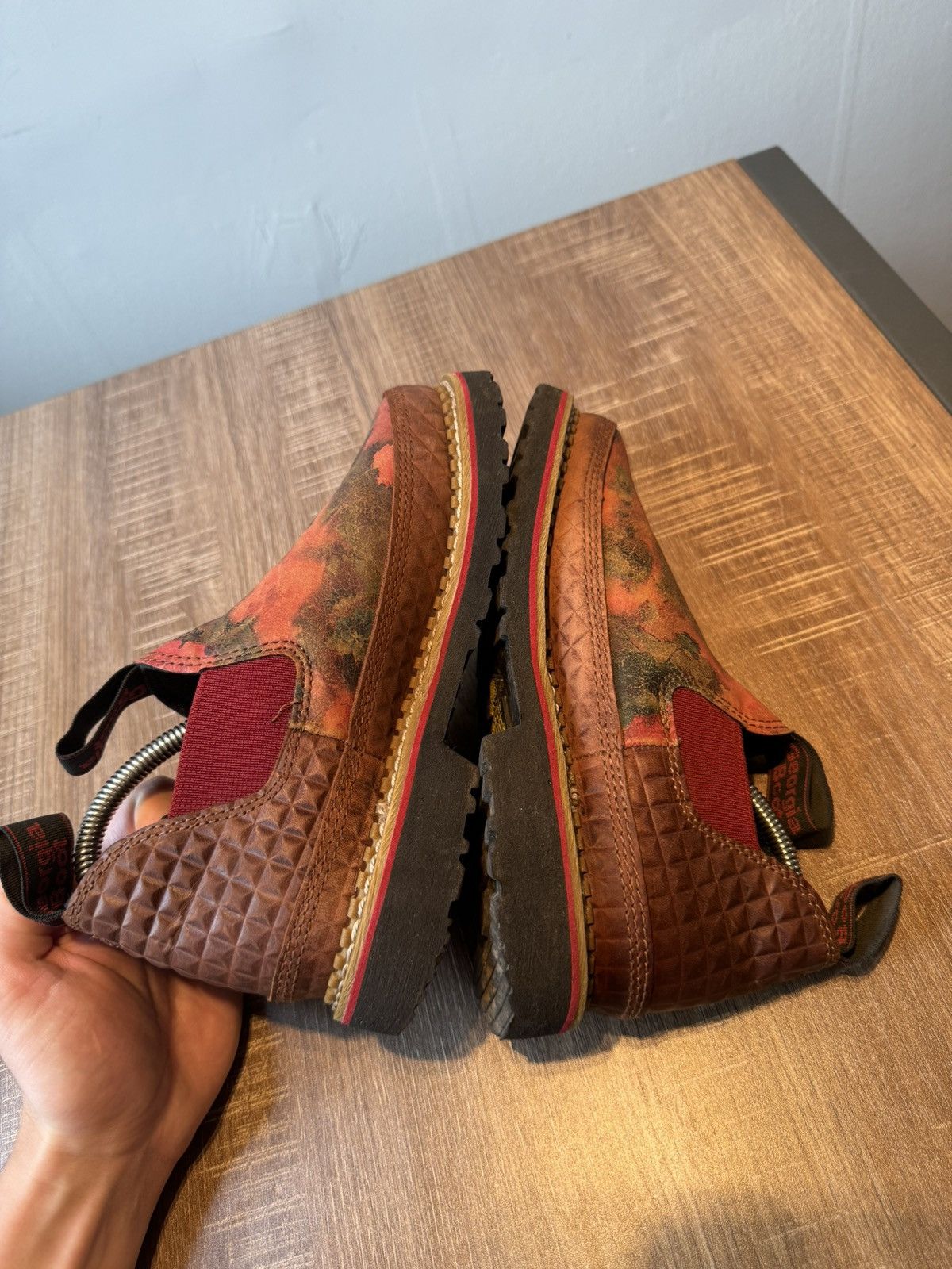 Other Georgia Boots Romeo Casual Low Boot Leather Floral Women 7M Size US 7 / IT 37 - 5 Thumbnail