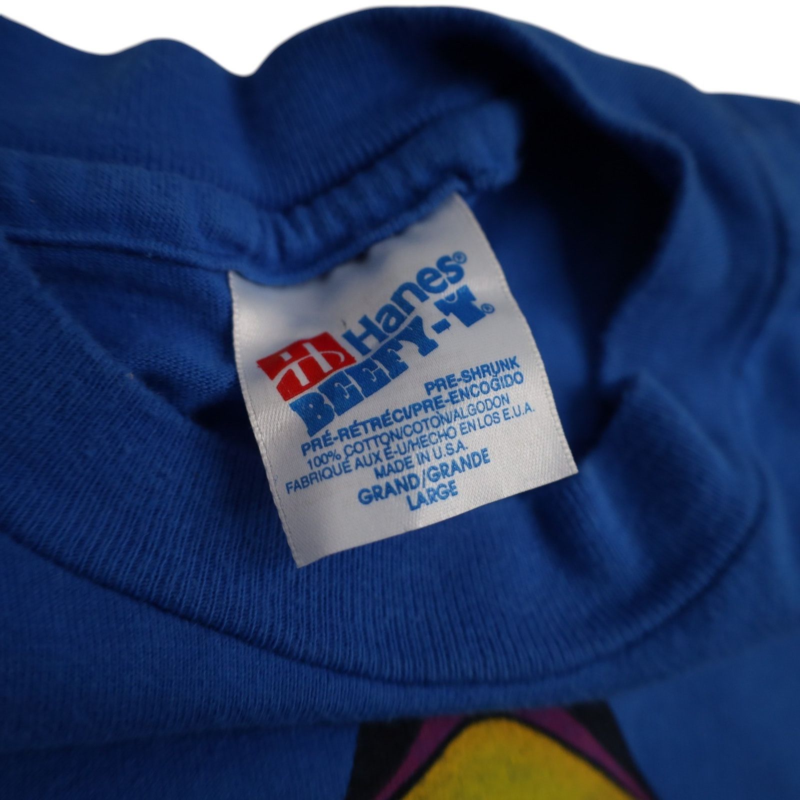 Vintage Vintage 90s Native Artwork "The Bear" Graphic T Shirt Size US L / EU 52-54 / 3 - 7 Thumbnail