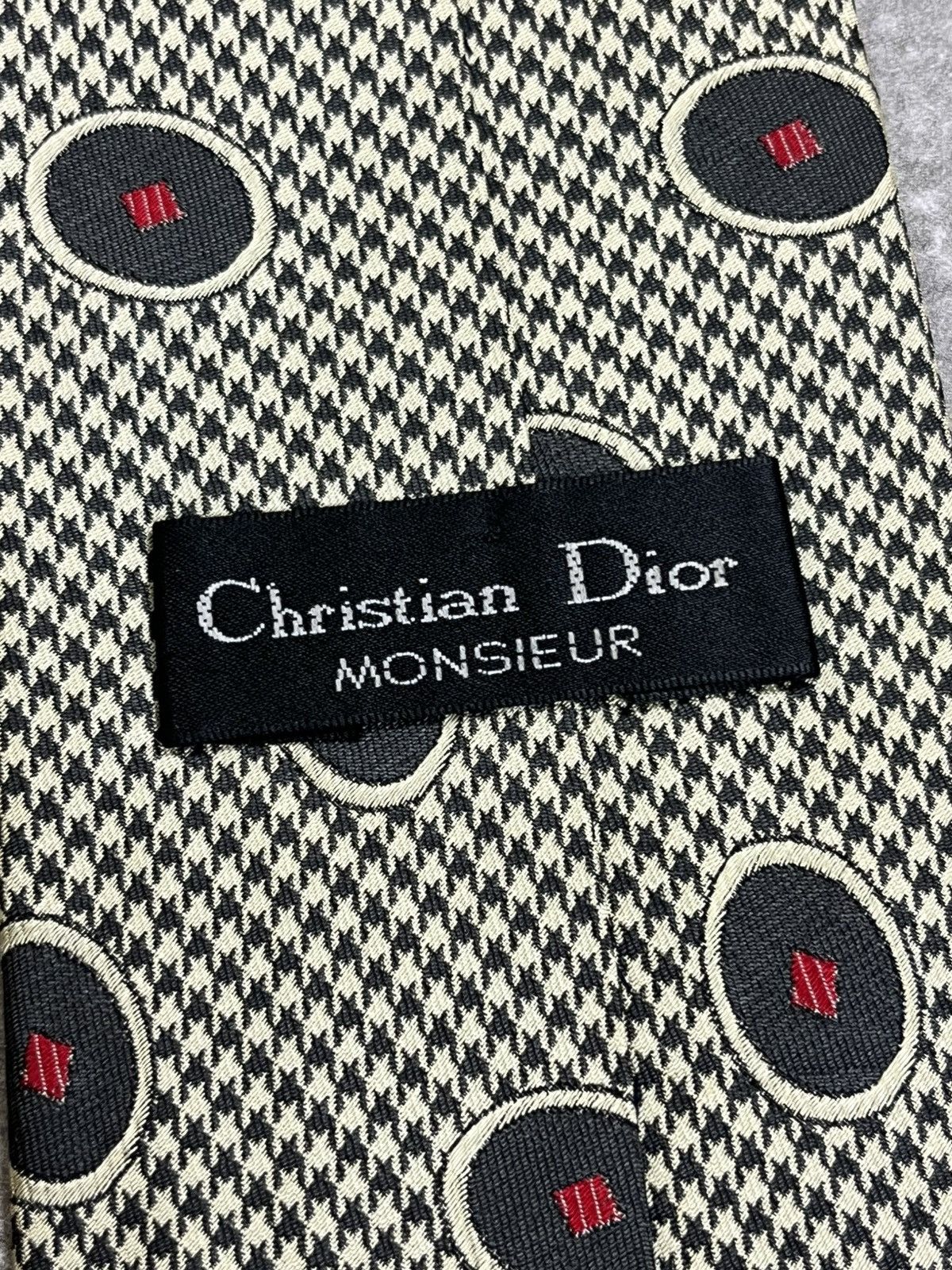 Christian Dior Monsieur Vintage Christian Dior Monsieur Silk Tie Size ONE SIZE - 5 Thumbnail