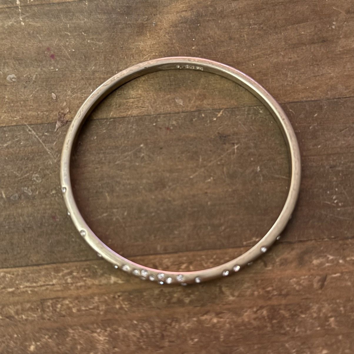 Other Lia Sophia gold tone rhinestone bangle bracelet Size ONE SIZE - 4 Thumbnail