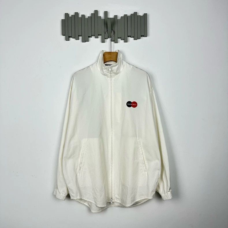 Balenciaga Balenciaga SS20 Logo Zip Jacket-2506 Size US S / EU 44-46 / 1 - 1 Thumbnail