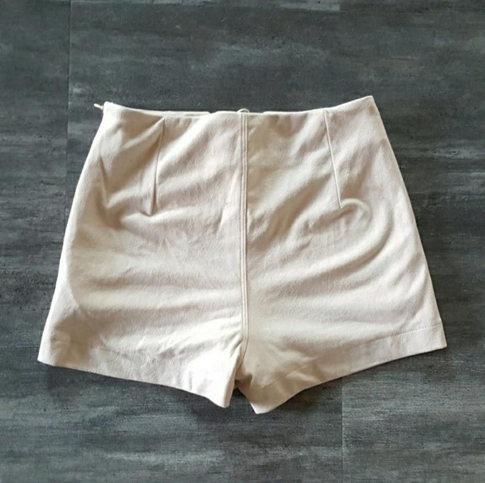 Forever 21 Cream Native Laced Up F21 Short Size 28" / US 6 / IT 42 - 2 Thumbnail