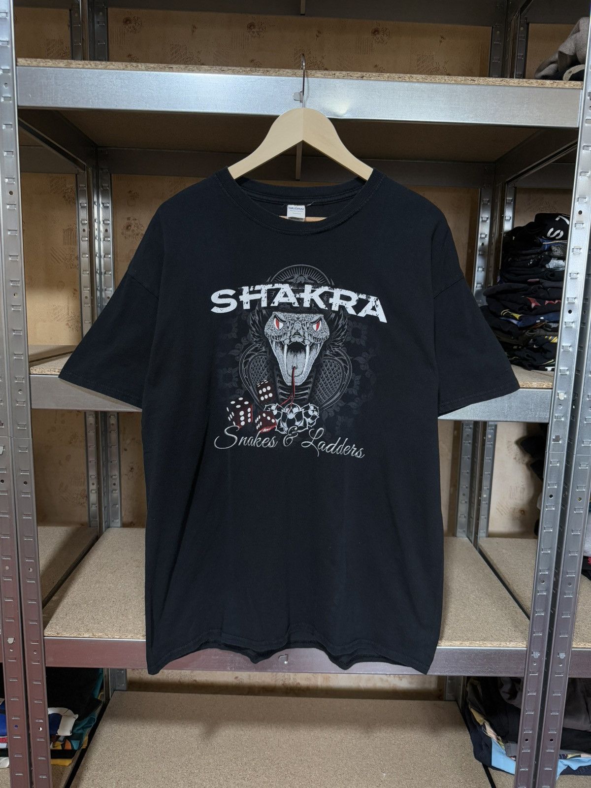 Band Tees × Vintage Vintage Shakra Snakes And Ladders Tour 2018 T-Shirt Y2K Hype Size US XL / EU 56 / 4 - 1 Thumbnail