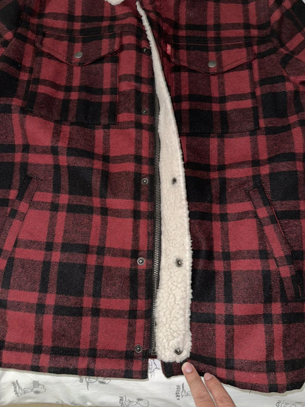 Levi's Levi’s Red flannel jacket Size US M / EU 48-50 / 2 - 2 Thumbnail