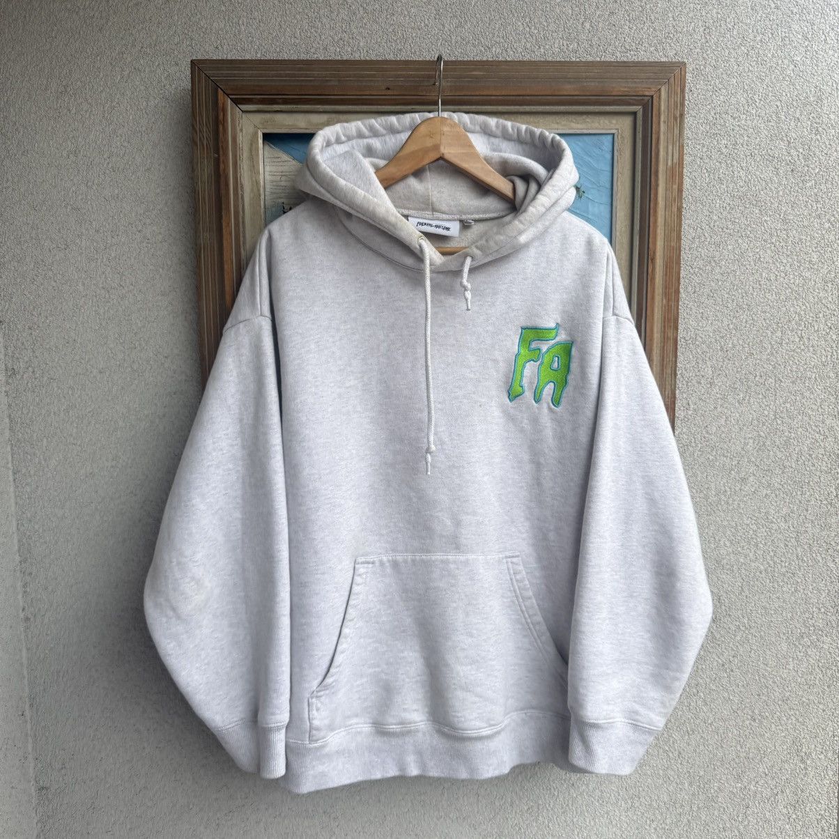 Fucking awesome B ruce lee hoodie Fucking Awesome Karate Bruce Lee Hoodie in teal | Depop