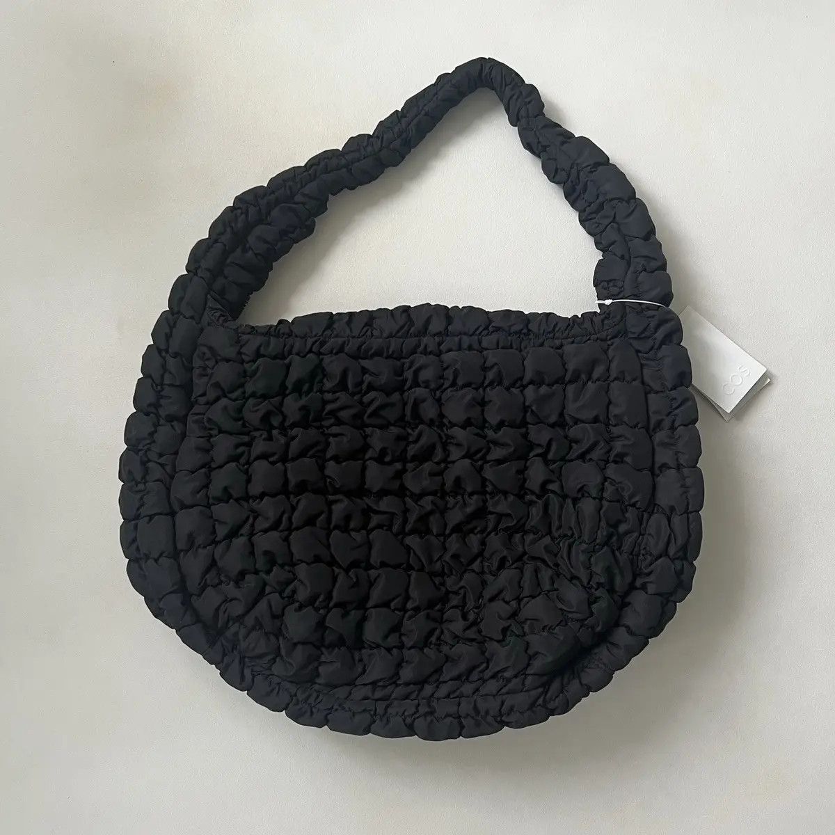 【COS】 Quilted Oversized Shoulder Bag : Black Cos COS Quilted Oversized Shoulder Bag - Black | Grailed