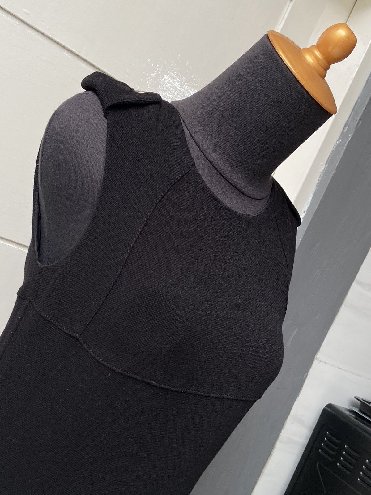 MAJE Black Midi Dress