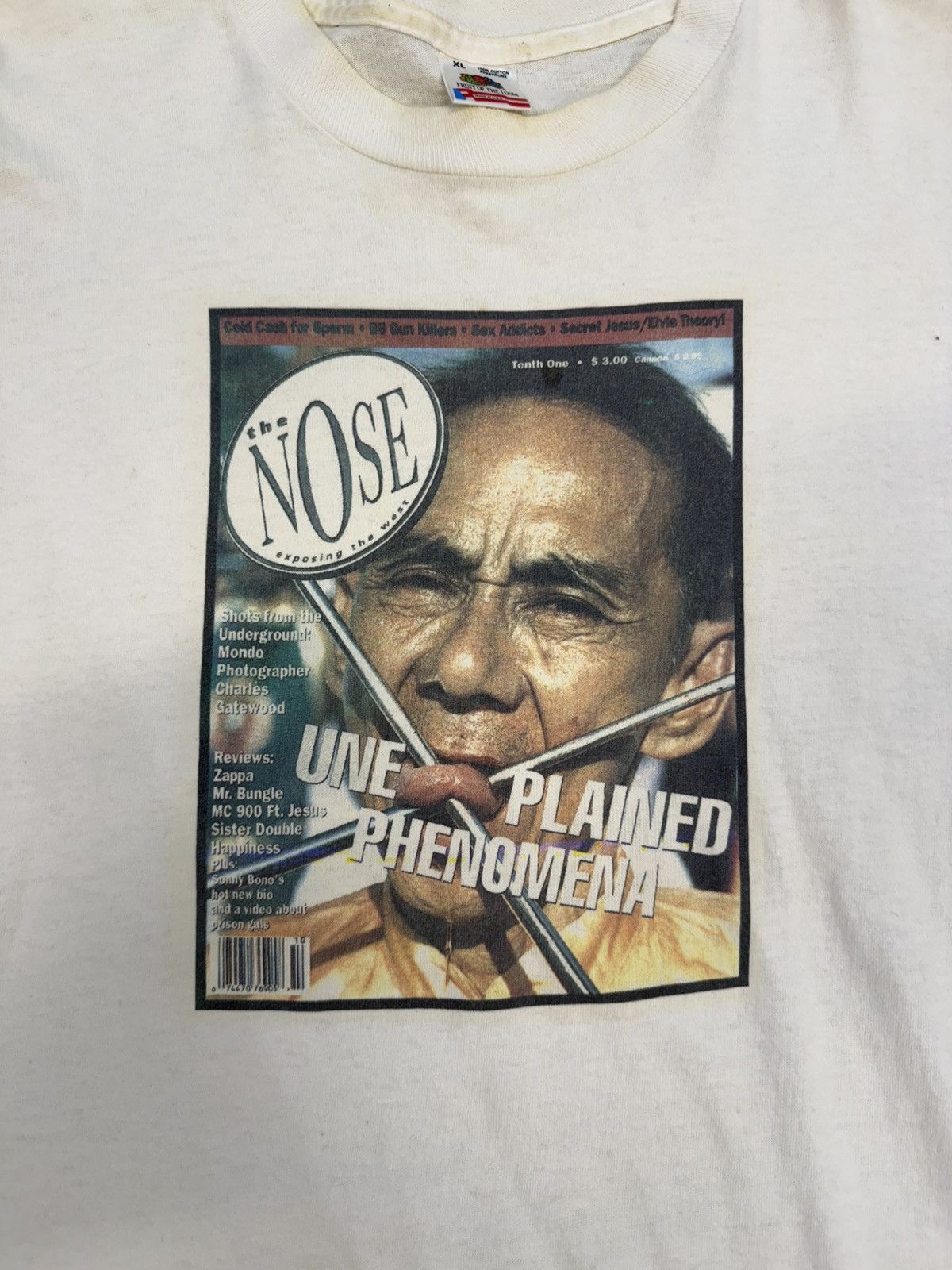 Vintage Vintage the nöse magazine 1988 Size US XL / EU 56 / 4 - 2 Thumbnail