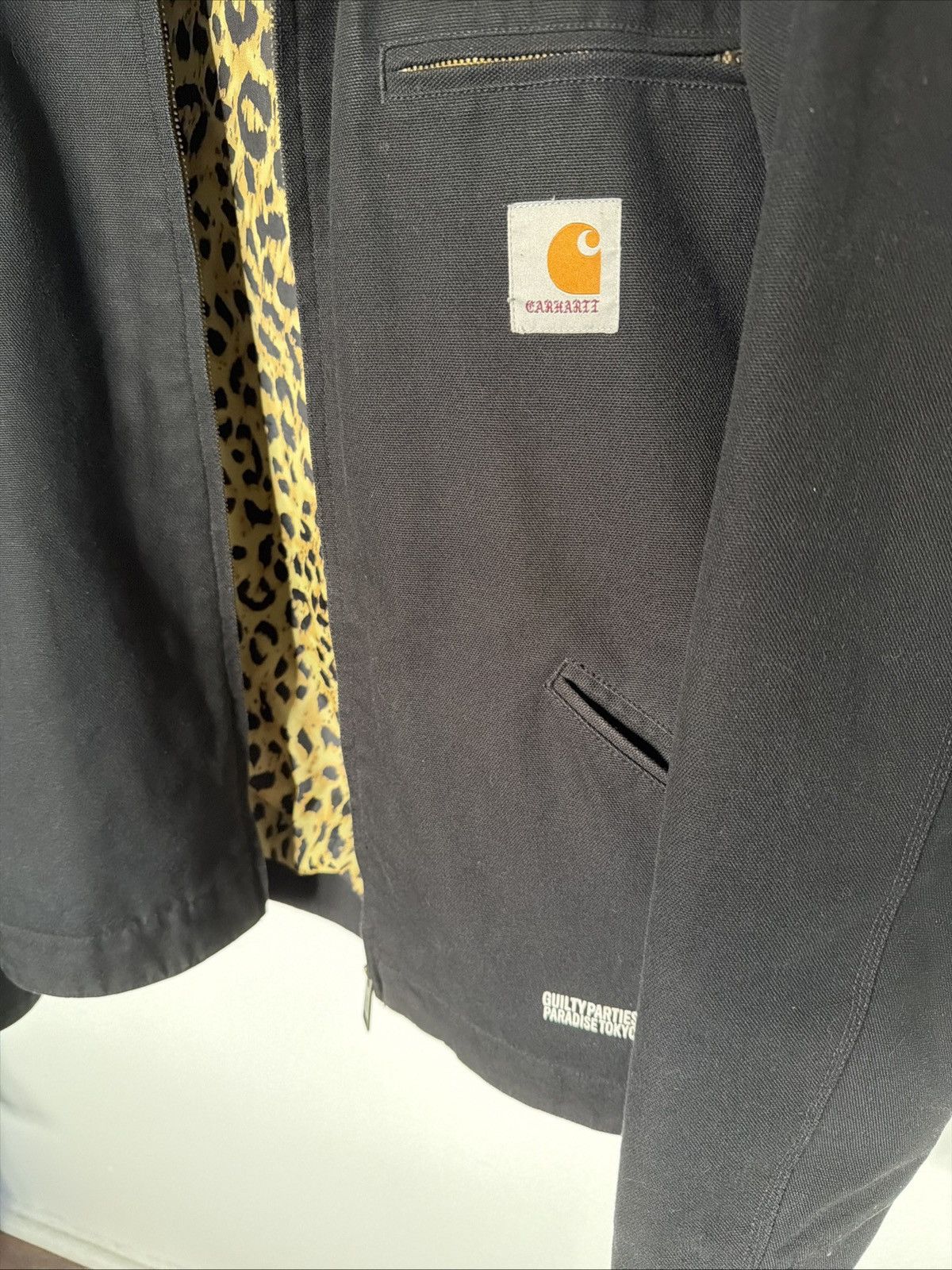 Carhartt Wip × Wacko Maria Carhartt WIP x Wacko Maria OG Detroit Jacket M blk/cheetah Size US M / EU 48-50 / 2 - 5 Thumbnail