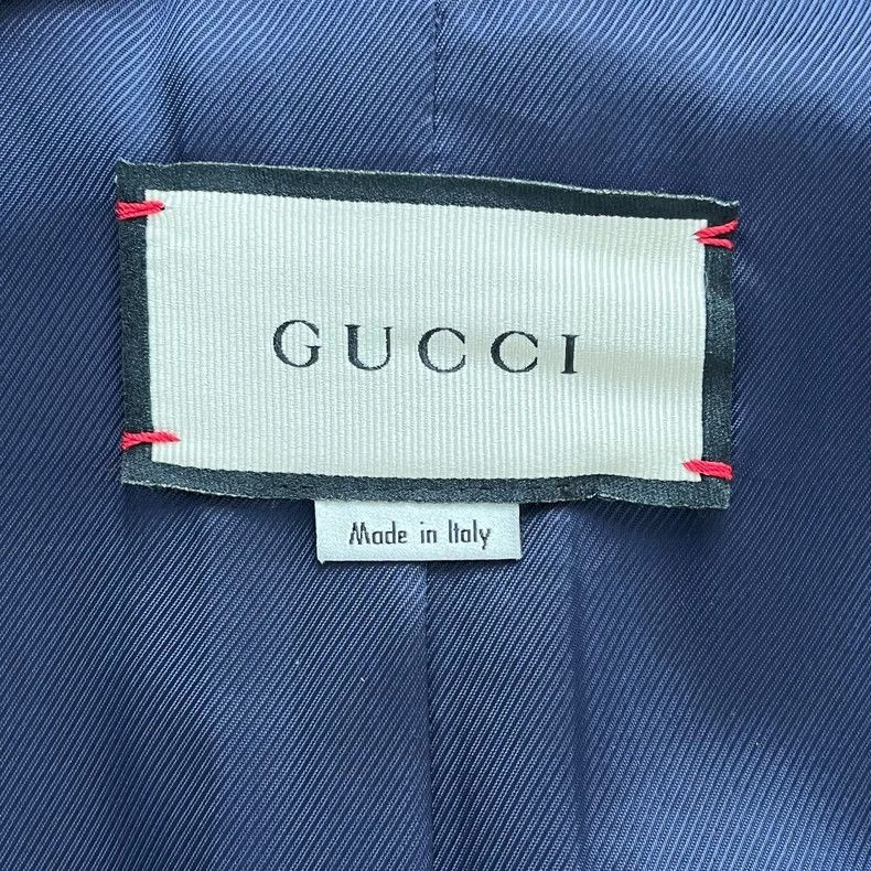 Gucci Classic Gucci Tiger Head Jacket with Red Trim-2506 Size US L / EU 52-54 / 3 - 6 Thumbnail