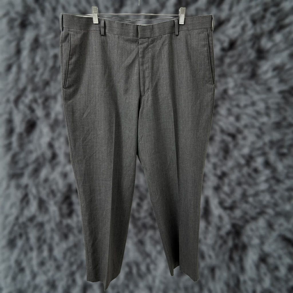 Dockers DOCKERS Dress Pants Mens 40x32 Gray Wool Blend Flat Front Relaxed Fit Dress Pants Mens 40 Gray Wool Blend Flat Front Zipper Button Pockets Size US 40 / EU 56 - 1 Thumbnail