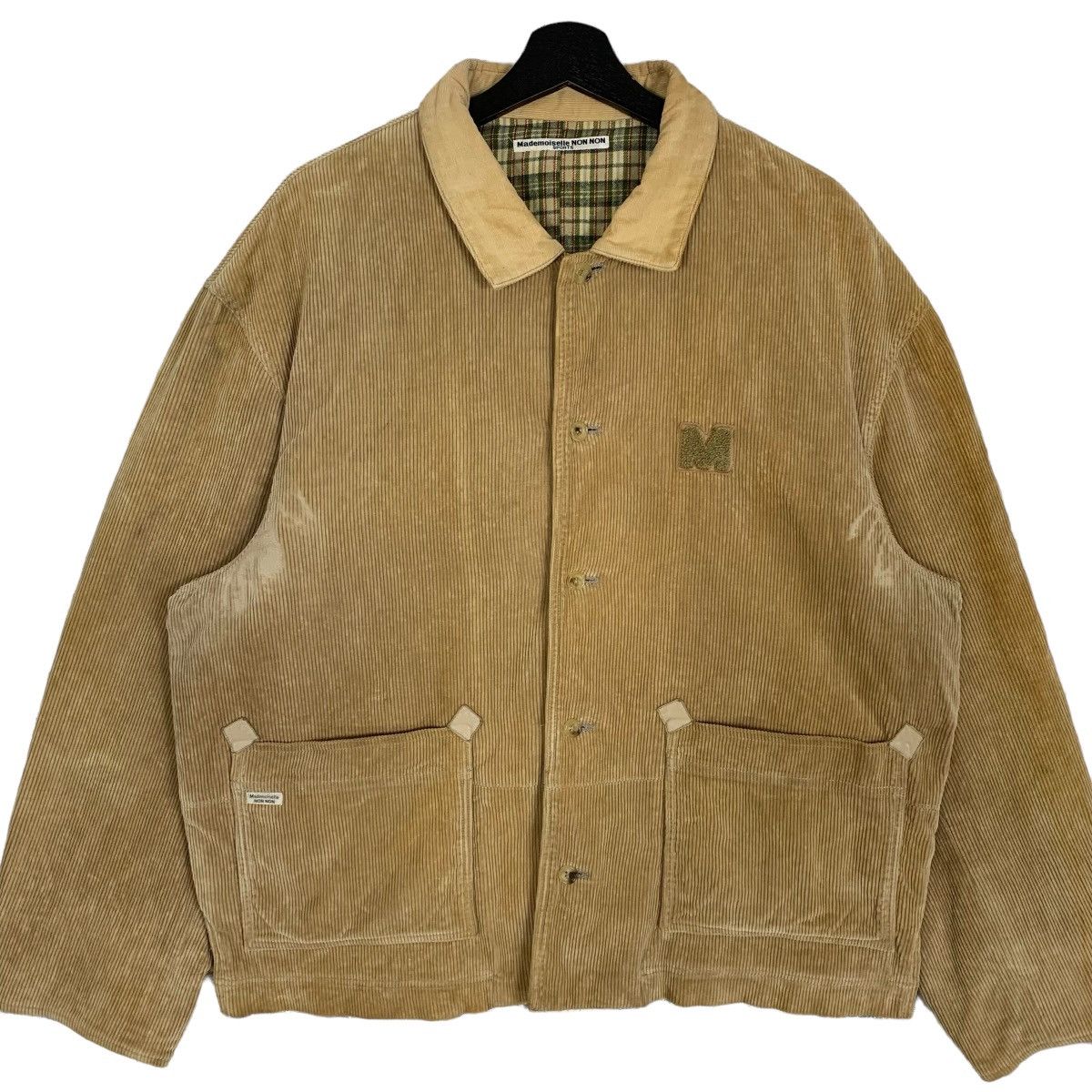 Designer Mademoiselle non non IseyMiyake designer Corduroy Jacket Size US L / EU 52-54 / 3 - 2 Thumbnail