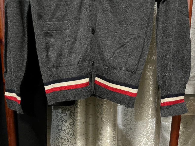 Moncler Genius Moncler Genius Moncler Gamme Bleu Cashmere Cardigan in Gra Size US S / EU 44-46 / 1 - 5 Thumbnail