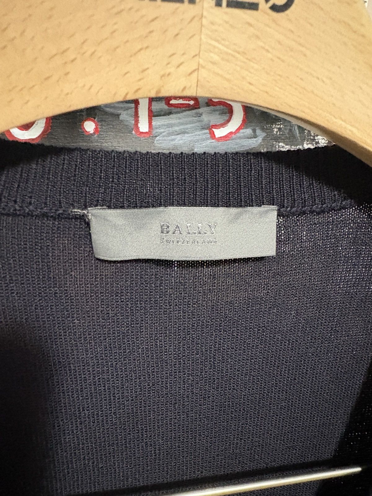 Bally Bally Navy Wool Cardigan Size US L / EU 52-54 / 3 - 3 Thumbnail
