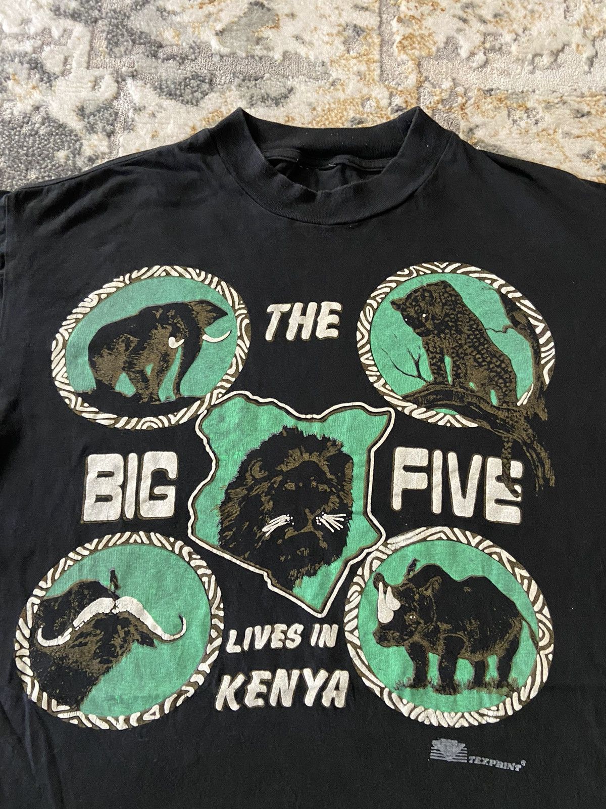 Habitat VINTAGE ANIMAL THE BIG FIVE Size US L / EU 52-54 / 3 - 4 Thumbnail