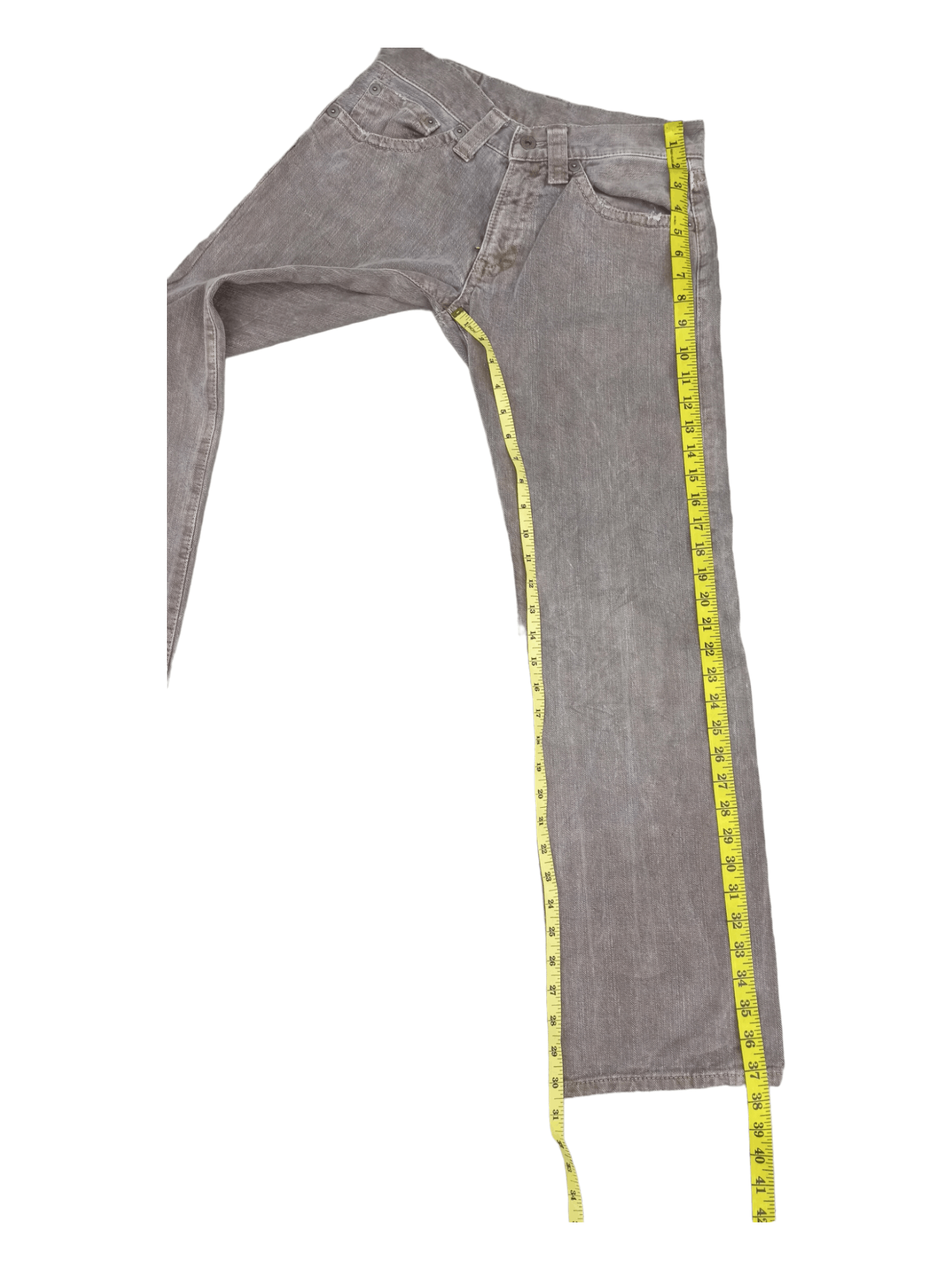 Japanese Brand CO&LU DaiCock Made In Japan Faded Jeans Size US 26 / EU 42 - 16 Thumbnail