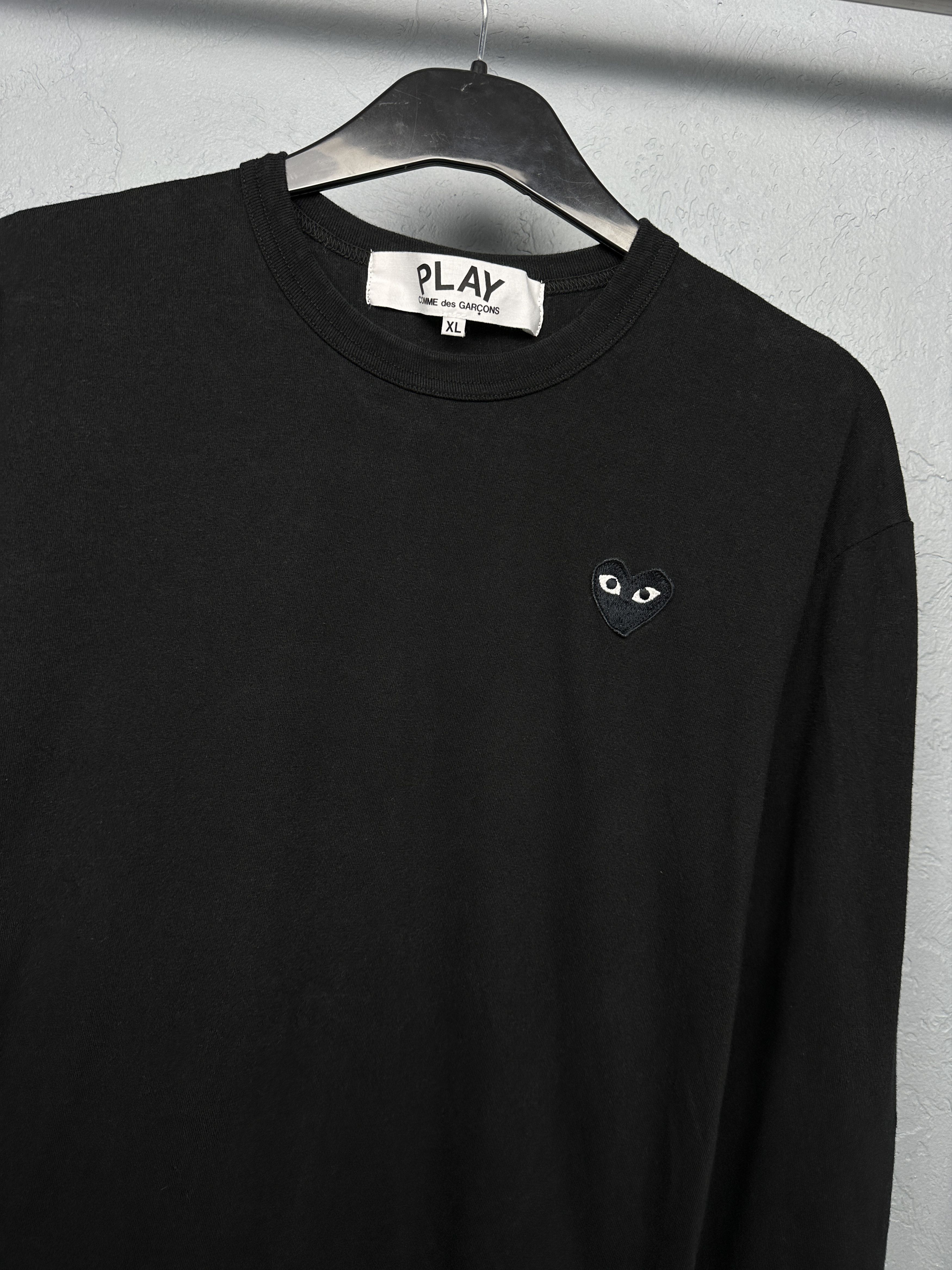 Comme des Garcons Play Comme des Garcons Long Sleeve T-Shirt Heart Size XL / US 12-14 / IT 48-50 - 2 Thumbnail