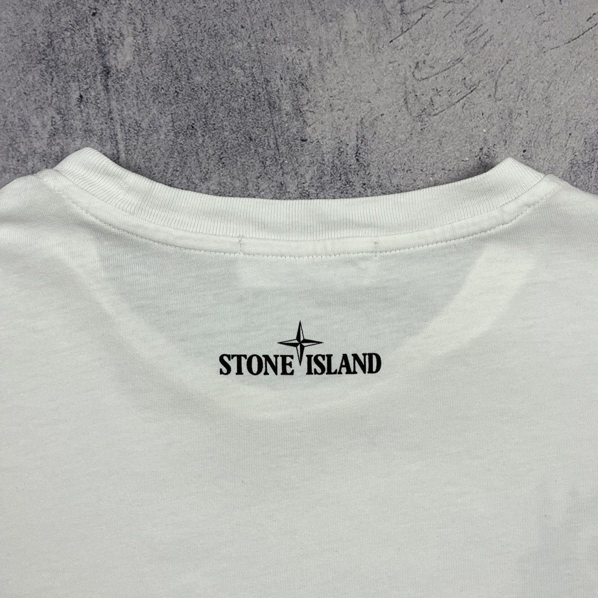 Stone Island Vintage Stone Island Junior big logo T Shirt 00’s Size US S / EU 44-46 / 1 - 18 Thumbnail