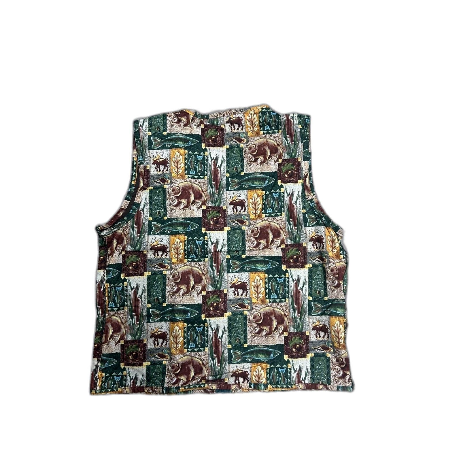 The Unbranded Brand Vintage Barry Wilderness Tapestry Vest Brown XL Size US XL / EU 56 / 4 - 2 Thumbnail