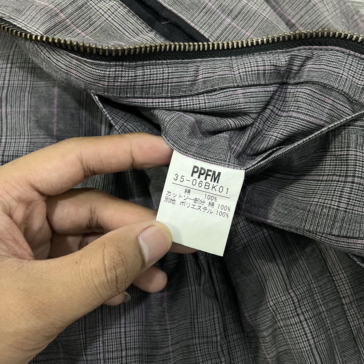 Japanese Brand × PPFM 🏁 PPFM Bikers Jacket Tartan Size US M / EU 48-50 / 2 - 14 Thumbnail