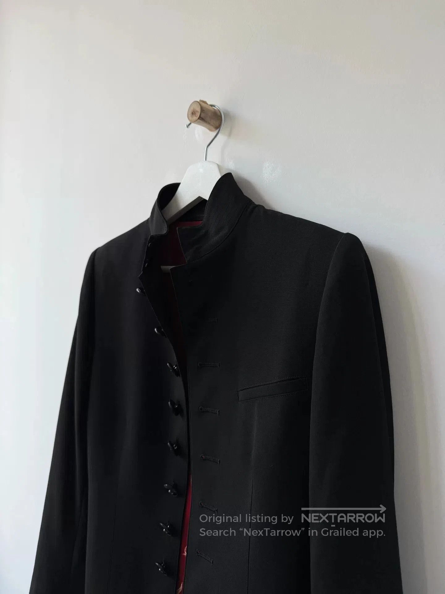 Jean Paul Gaultier Jean Paul Gaultier Black Wool Outerwear Jacket. Size M / US 6-8 / IT 42-44 - 4 Thumbnail
