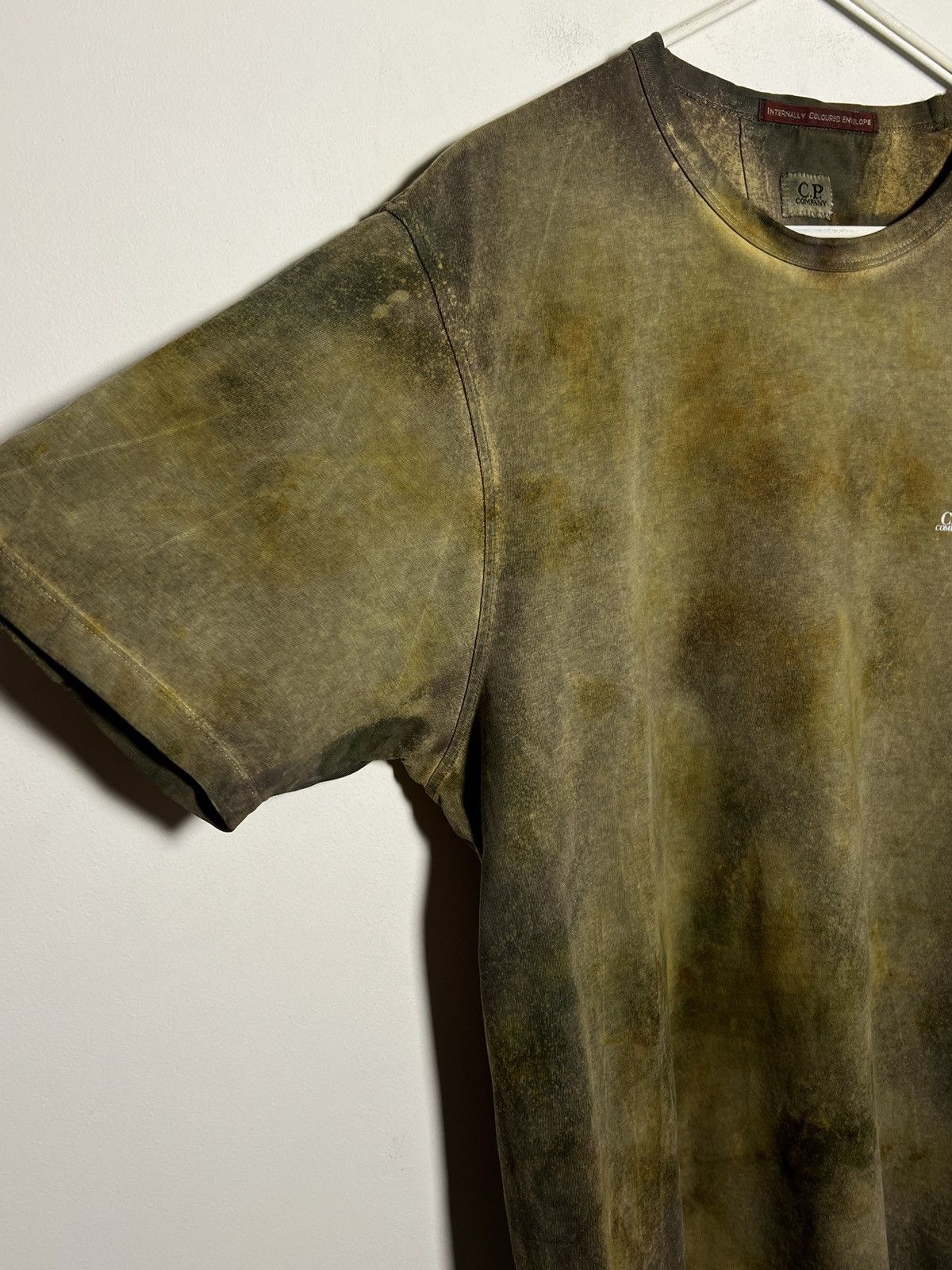 C.P. Company rust dye tee