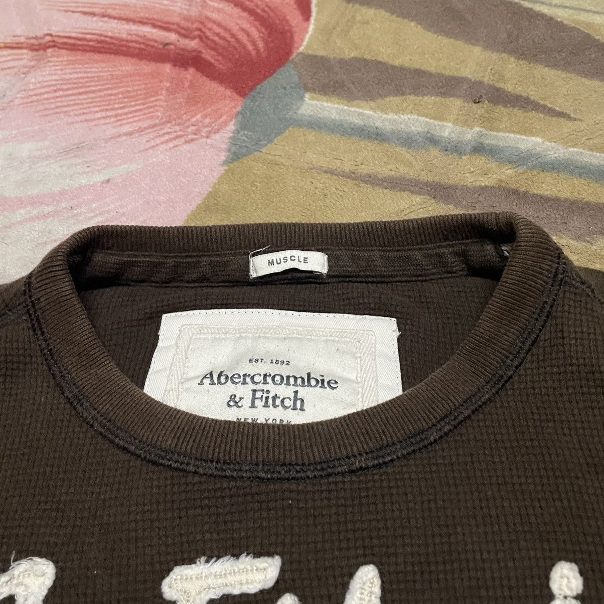 Abercrombie & Fitch Vintage Abercrombie & Fitch Long Sleeve Tee Size US XL / EU 56 / 4 - 10 Thumbnail