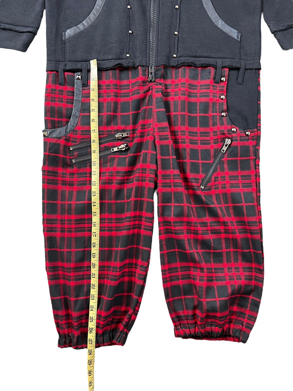 Sex Pot ReVeNGe Sex Pot Revenge Tartan Punk Jumpsuit Size US 34 / EU 50 - 9 Thumbnail