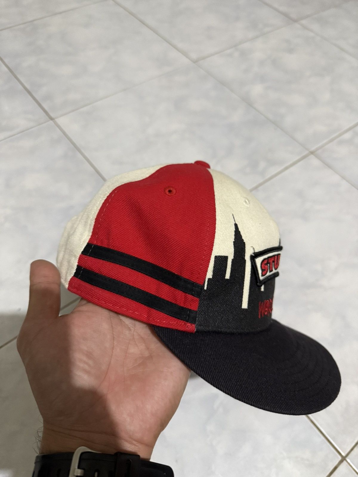 Stussy 90’s stussy run dmc snapback Size ONE SIZE - 4 Thumbnail