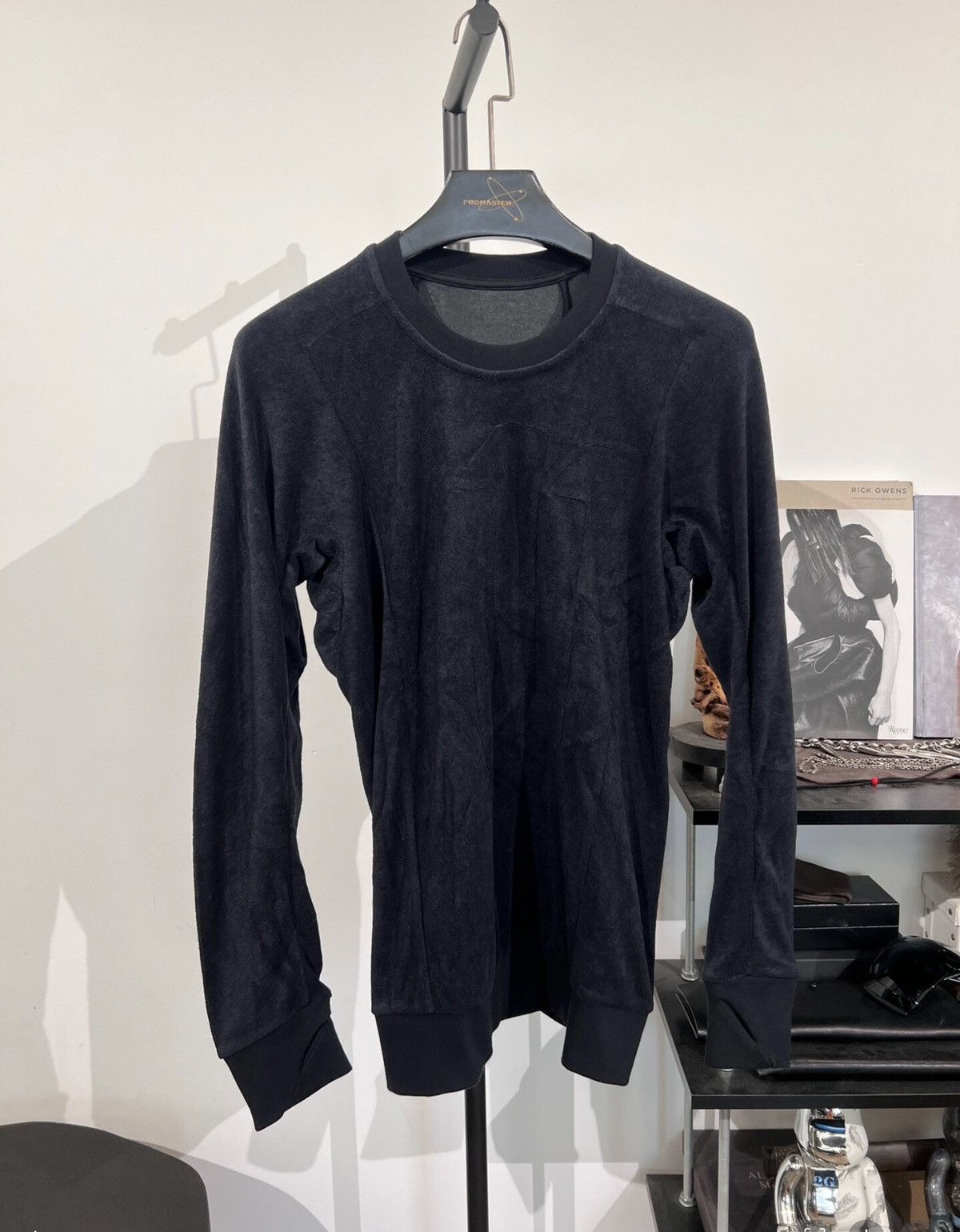 11 By Boris Bidjan Saberi 11ByBBS Long-Sleeve Terry Hoodie Size US M / EU 48-50 / 2 - 1 Thumbnail