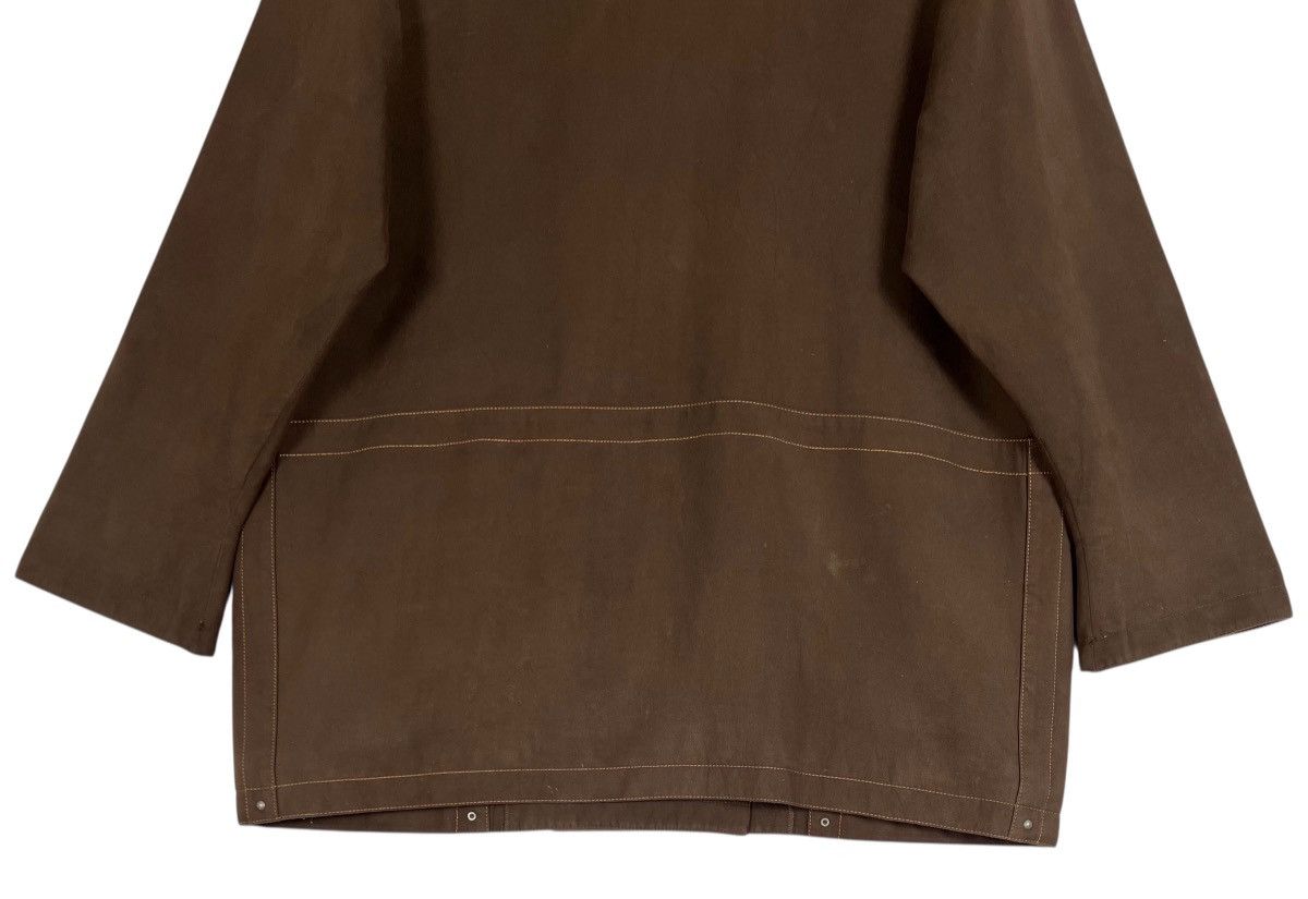 Courreges Vintage Courreges 80s Moleskin Long Coat Size M / US 6-8 / IT 42-44 - 7 Thumbnail