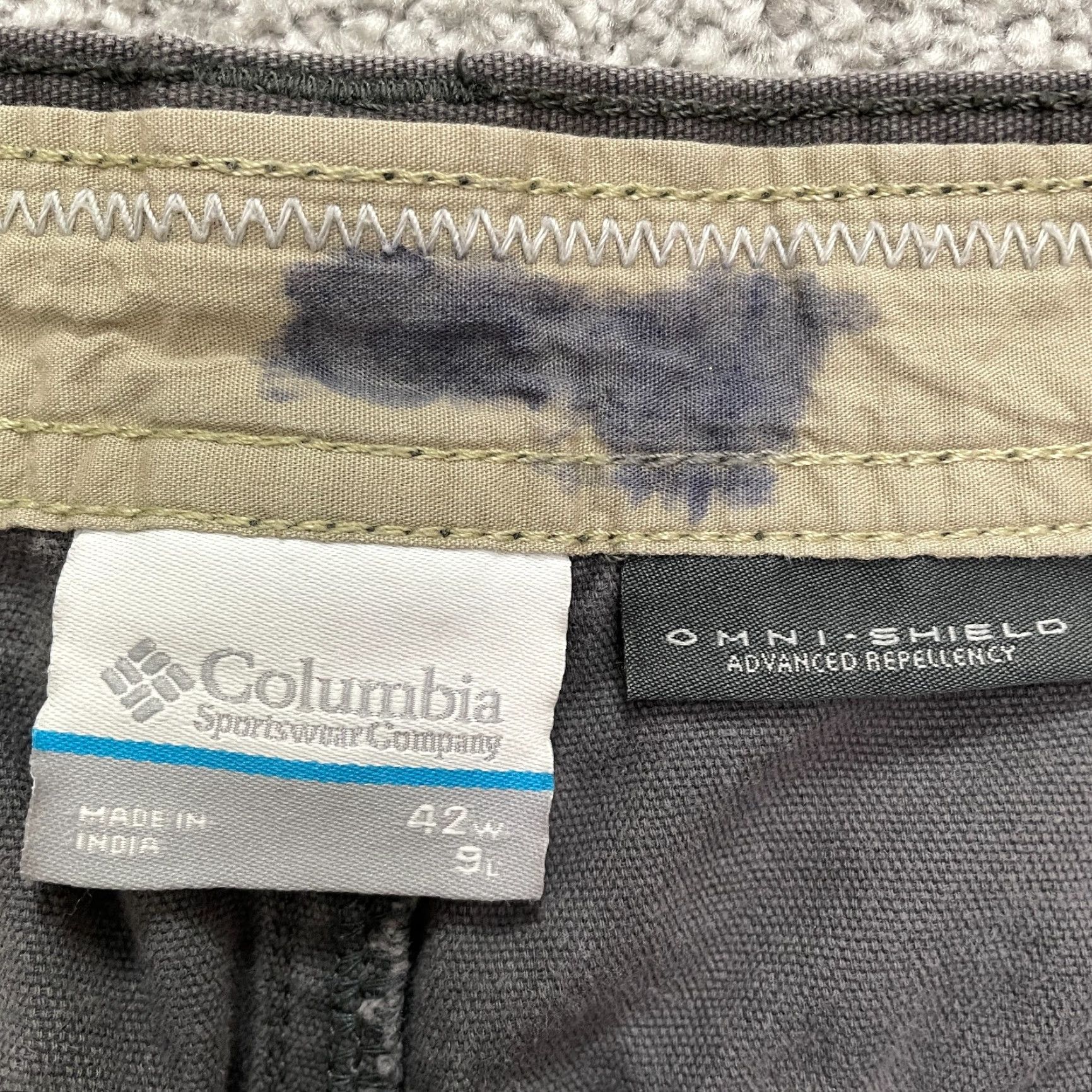 Vintage Columbia Chino Shorts Men 42L Dark Gray Cotton Casual Outdoor Size US 42 / EU 58 - 6 Thumbnail