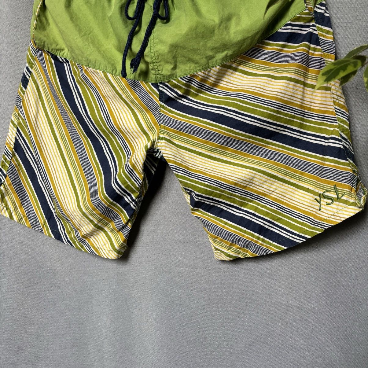 Yves Saint Laurent Yves Saint Lauren shorts large green luxury vintage rare Size US 34 / EU 50 - 2 Thumbnail