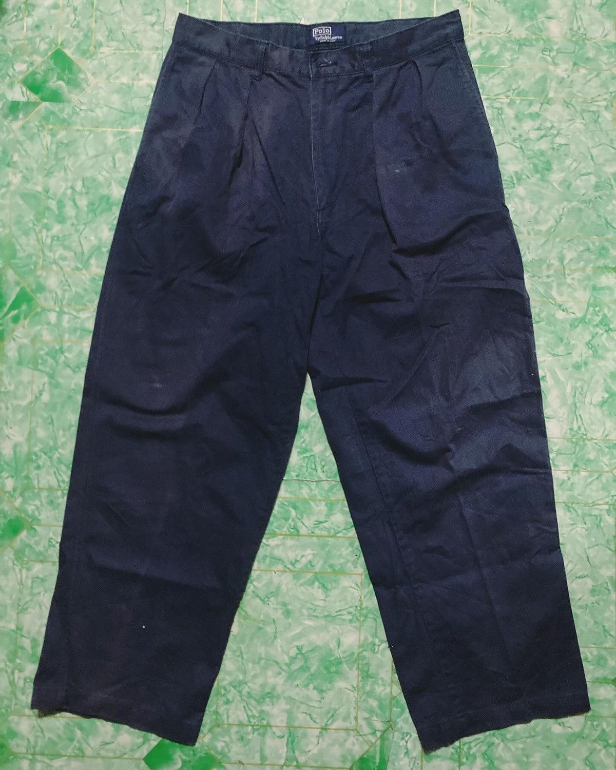 Polo Ralph Lauren Vintage Polo Ralph Lauren Chino Phat Size US 33 - 3 Thumbnail