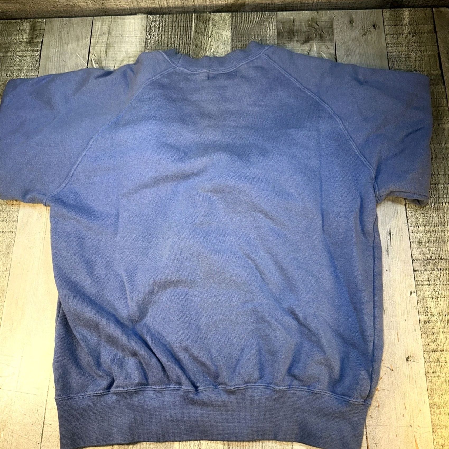 Spalding VINTAGE Spalding Sweatshirt Raglan Blue Terry Loopback Made in Japan Mens S Size US S / EU 44-46 / 1 - 8 Thumbnail