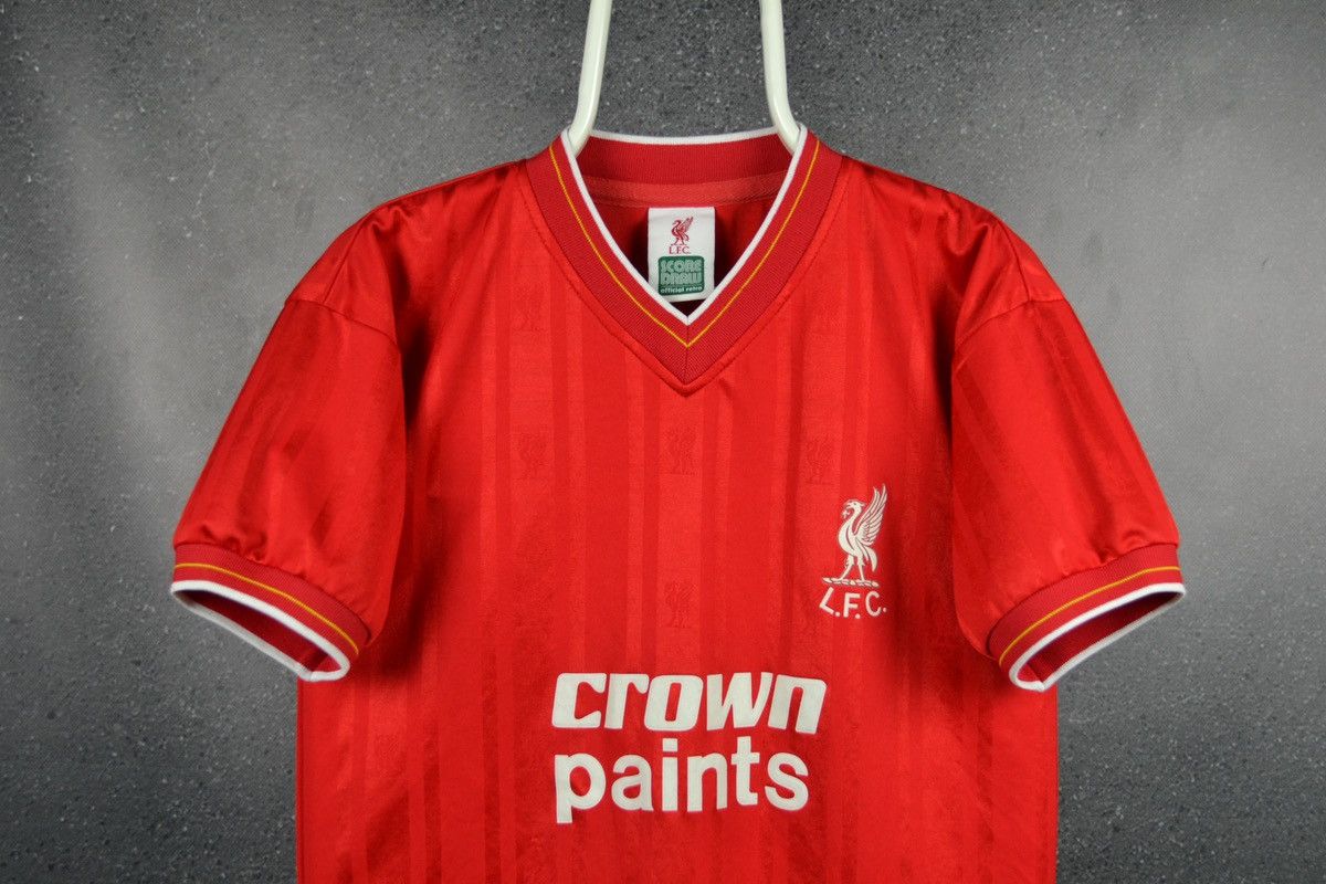 Vintage Liverpool Home Football Shirt Retro Soccer Score Draw Size US S / EU 44-46 / 1 - 3 Thumbnail