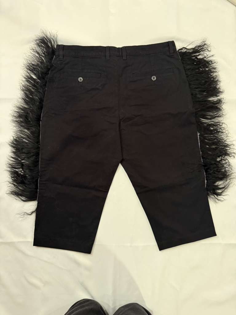 Other Reconstructed photo shoot .Custom mongolian Fur Size US 32 / EU 48 - 5 Thumbnail