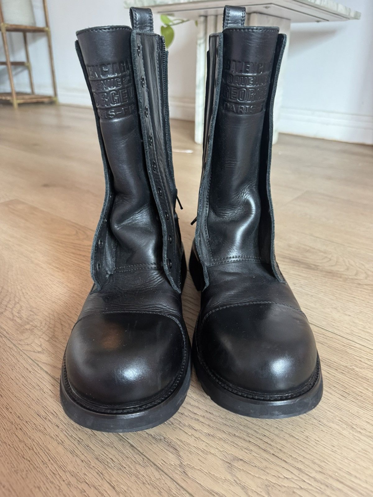 Balenciaga Truck Lace up combat boots 42 Size US 9 / EU 42 - 2 Thumbnail