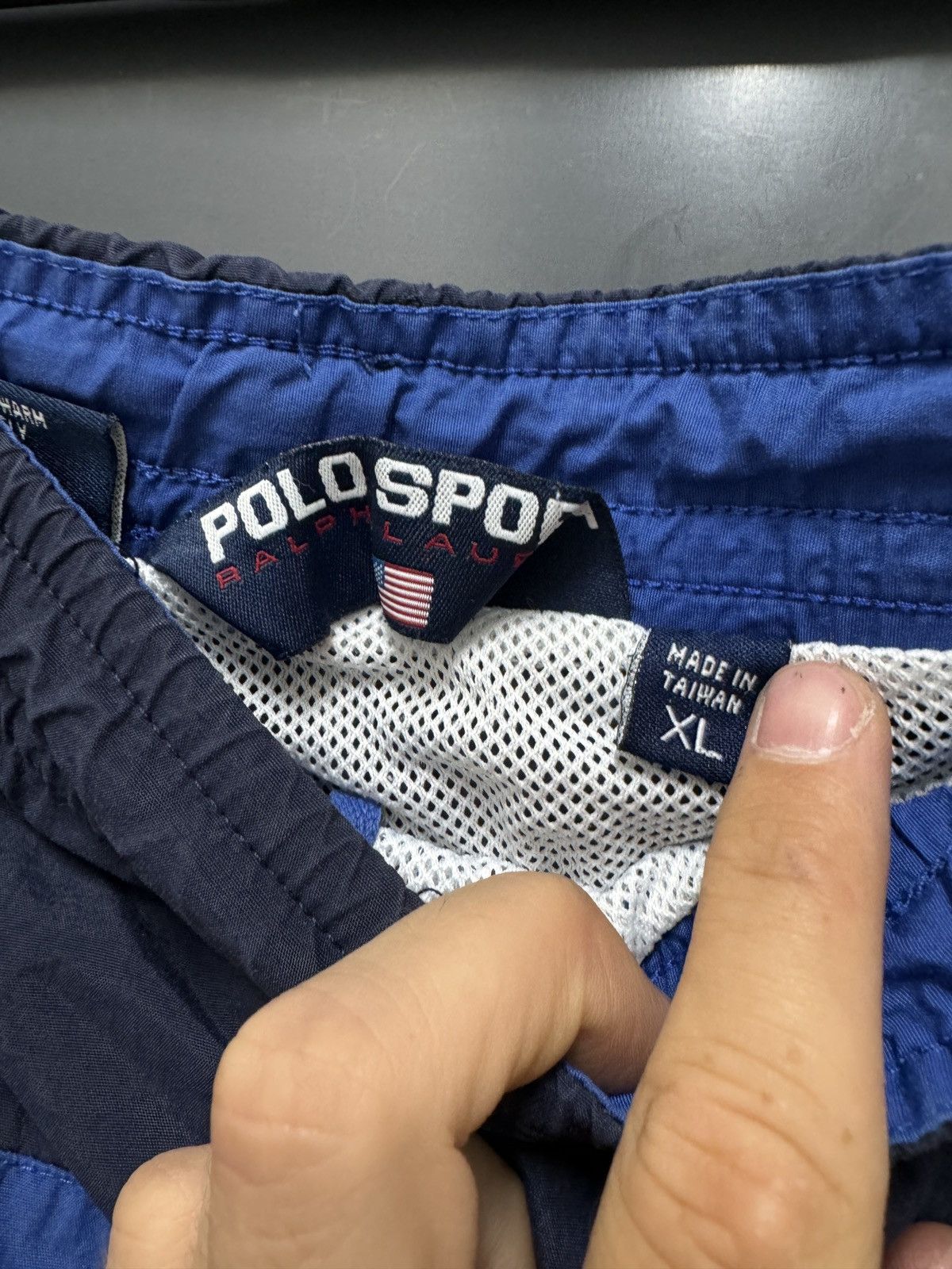 Polo Ralph Lauren Polo Sport Ralph Lauren shorts navy swimwear beach shorts Size US 36 / EU 52 - 3 Thumbnail