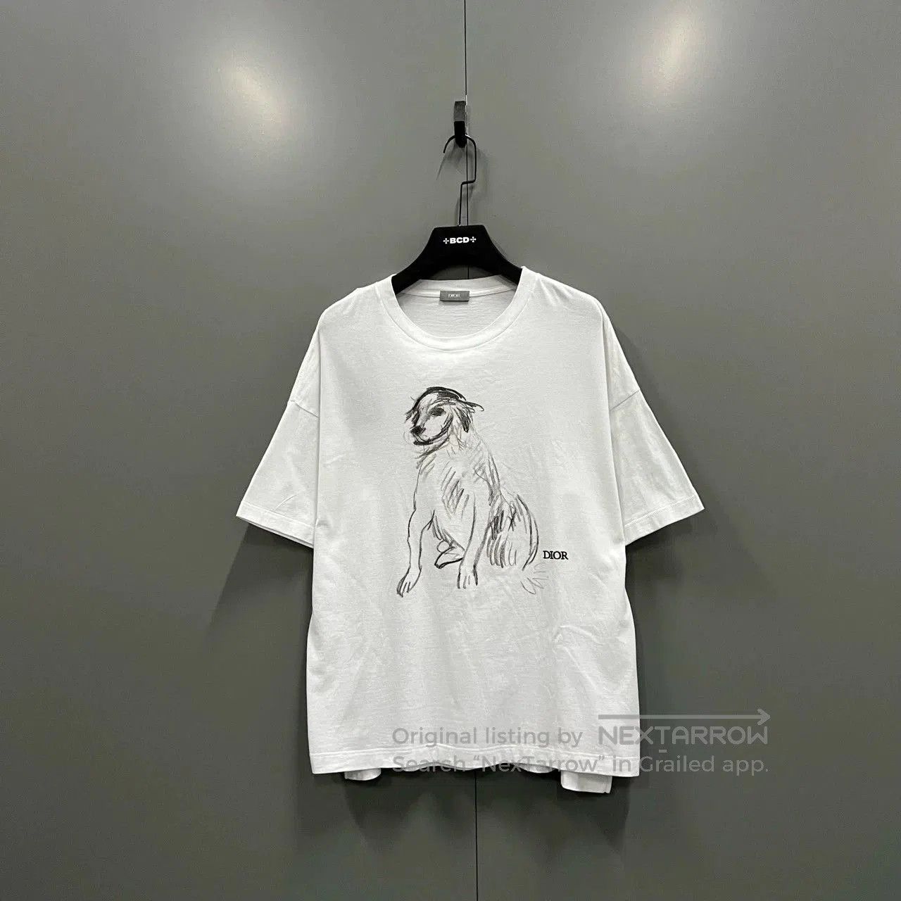 Dior dior dog print short sleeve t. Size US L / EU 52-54 / 3 - 1 Thumbnail