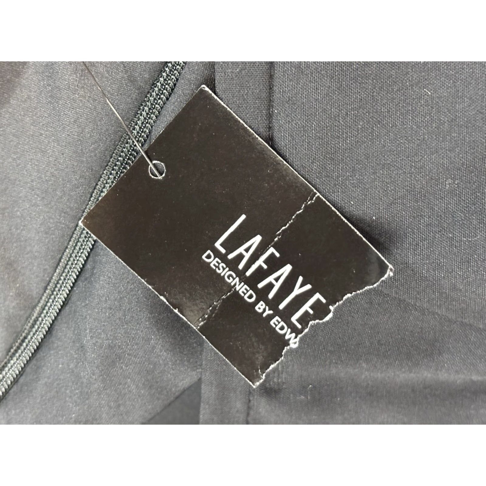 Vintage Lafayette 148 Women's Pencil Skirt In Black Wool 10 Career Capsule Skirt Size 32" / US 10 / IT 46 - 6 Thumbnail