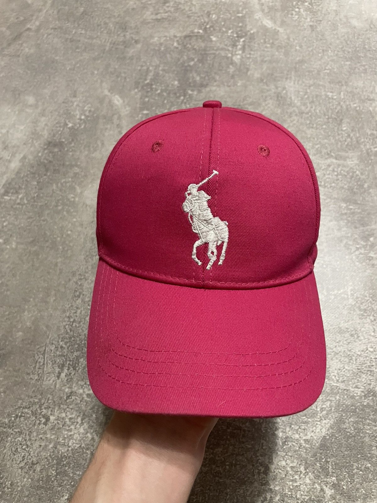 Polo Ralph Lauren × Ralph Lauren × Vintage Vintage Polo Ralph Lauren Big Pony Logo Cap Hat Y2K Size ONE SIZE - 2 Thumbnail