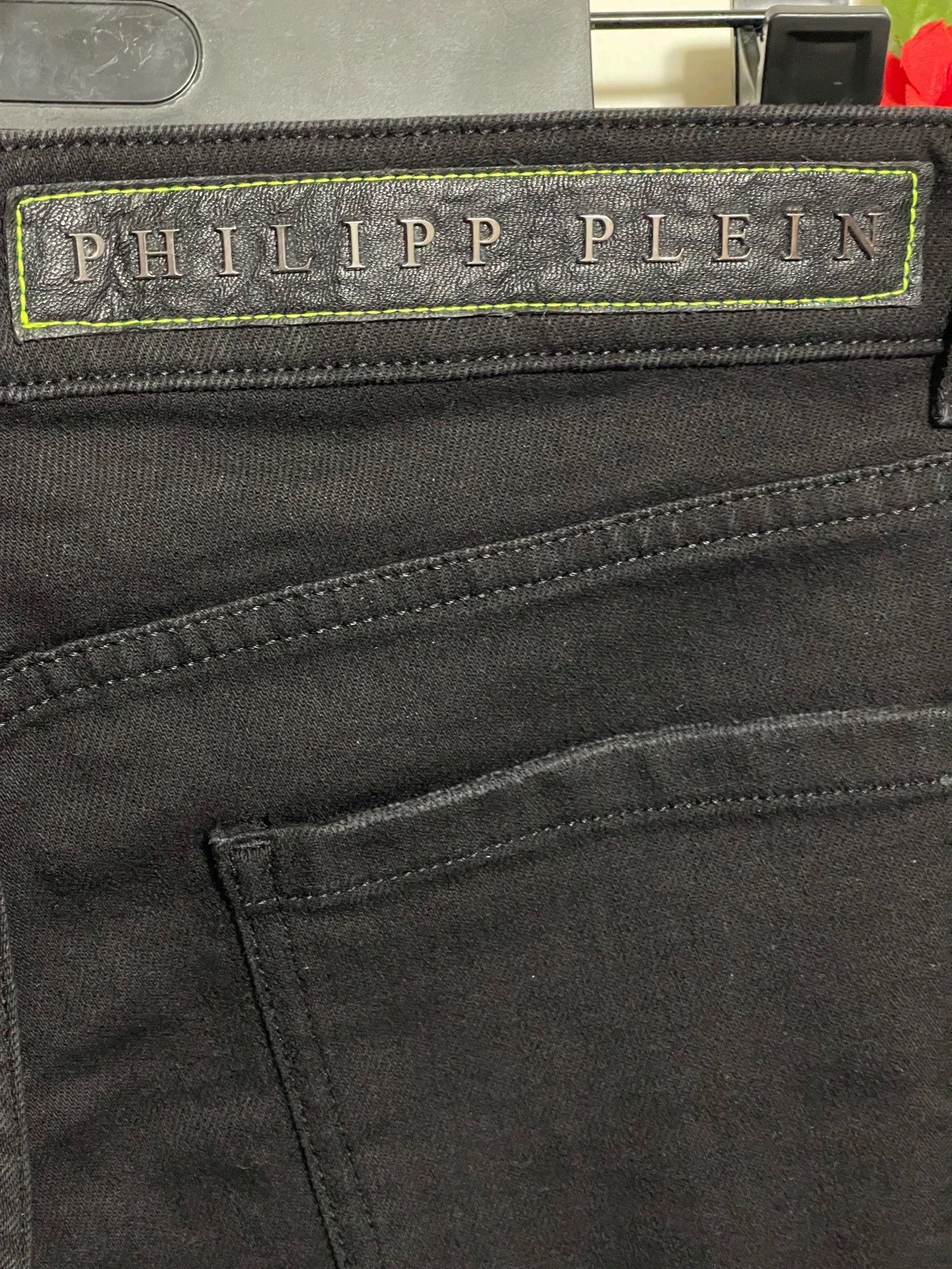 Philipp Plein Philipp Plein Stretch Slim Black Jeans 32 Size US 32 / EU 48 - 6 Thumbnail